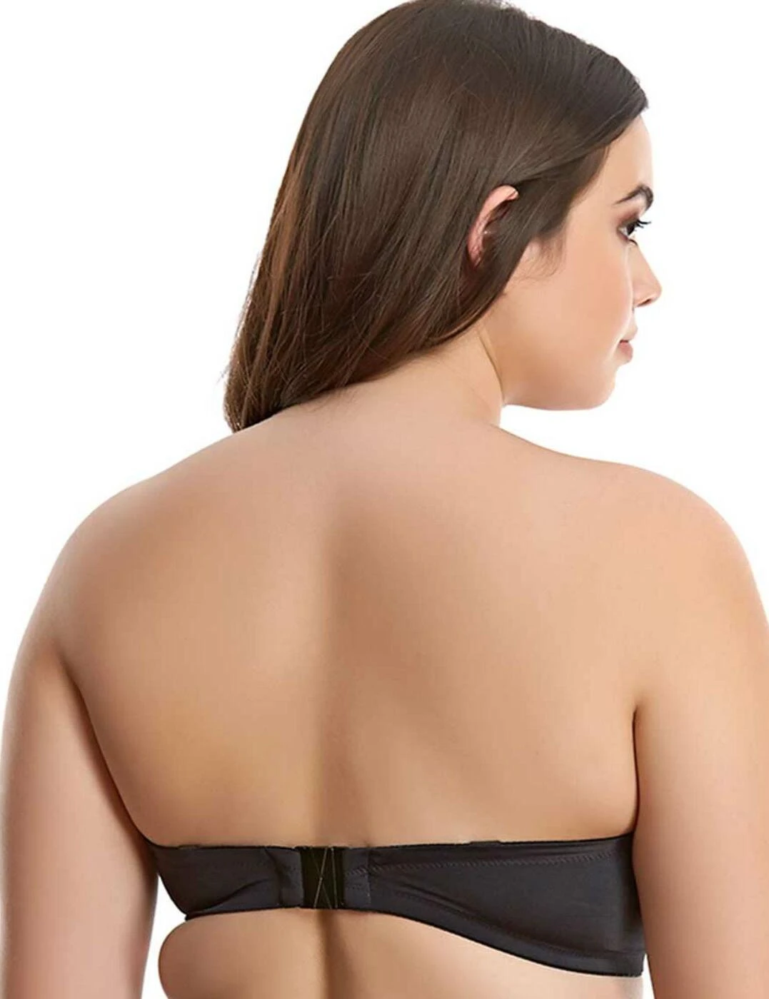 7501 Elomi Essentials Bandeau Swim Bra Black - 7501 Bandeau Swim Bra - Image 3