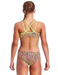 FS33G01977 Funkita Girls Fireworks Criss Cross Bikini Set - FS33G01977 Fireworks