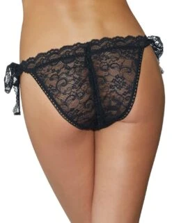 P020 Aubade Boite A Desir Culotte Coquine Bikini Brief - P020 Noir