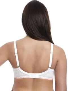 5133 Freya Daisy Lace Padded Half Cup Bra - 5133 White