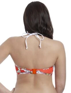5883 Freya Swim Wild Flower Soft Triangle Bikini Top - 5883 Flame