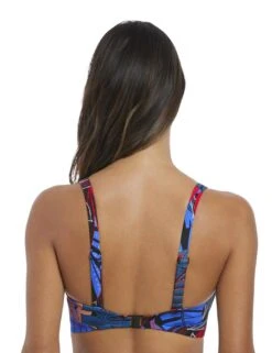 6621 Fantasie Monte Cristi Plunge Bikini Top - 6621 Multi