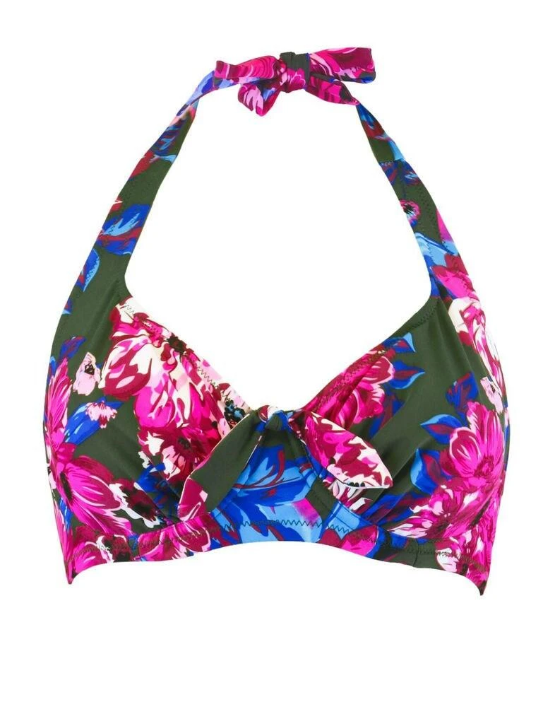 86002 Pour Moi Heatwave Halterneck Bikini Top - 86002 Cape Verde - Image 2