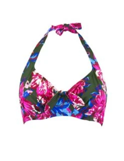 86002 Pour Moi Heatwave Halterneck Bikini Top - 86002 Cape Verde