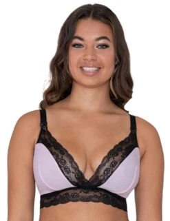 CK024110 Curvy Kate Twice The Fun Reversible Bralette - CK024110 Black/Pink