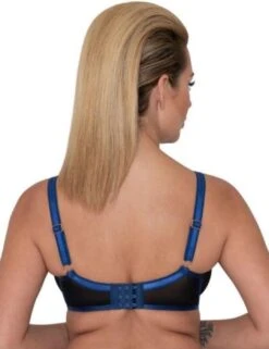 ST009101 Scantilly By Curvy Kate Submission Plunge Bra - ST009101 Black/Blue