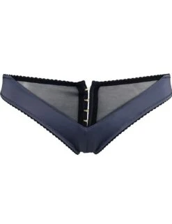 51004 Contradiction By Pour Moi Hook Up Thong - 51004 Platinum/Black