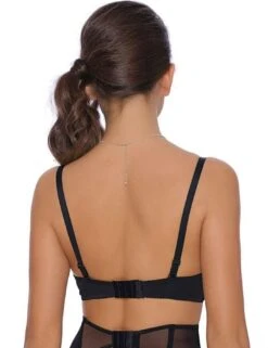 Roza Ambre Push Up Padded Bra - Black