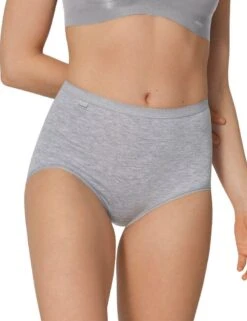 10105593 Sloggi Basic+ Maxi Brief 3 Pack - 10105593 White/Light Combination