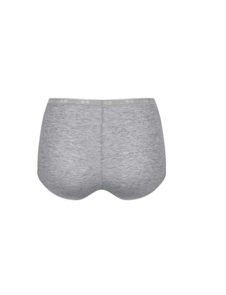 10105593 Sloggi Basic+ Maxi Brief 3 Pack - 10105593 White/Light Combination - Image 4