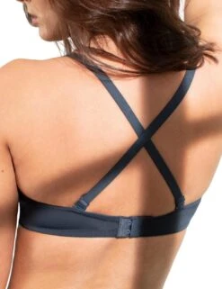 183103 Pour Moi Studio Strapless Smooth T-Shirt Bra - 183103 Charcoal