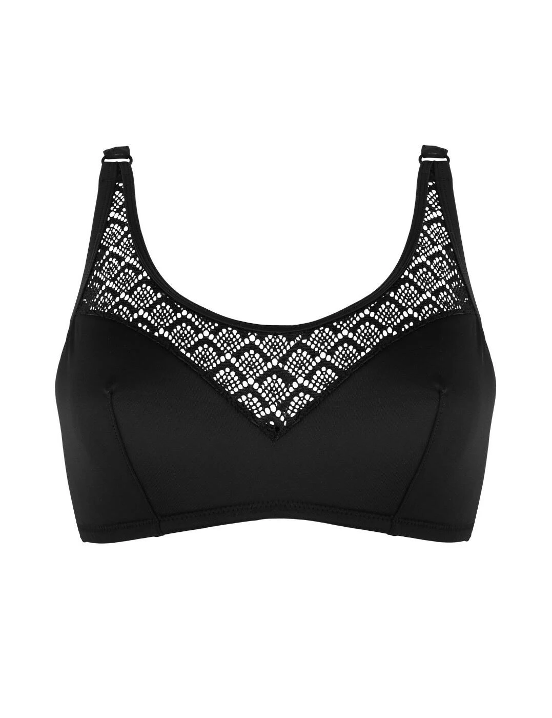 17700 Pour Moi Island Vibe Padded Cami Bikini Top - 17700 Black