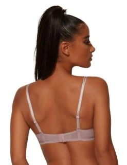 13001 Gossard Glossies Lace Sheer Bra - 13001 Mink