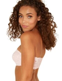 NEVER1102 Cosabella Never Say Never Bandeau Bra - NEVER1102 Pink Lilly