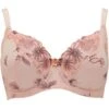 7702 Pour Moi St Tropez Lace Full Cup Bra - 7702 Peach/Mulberry