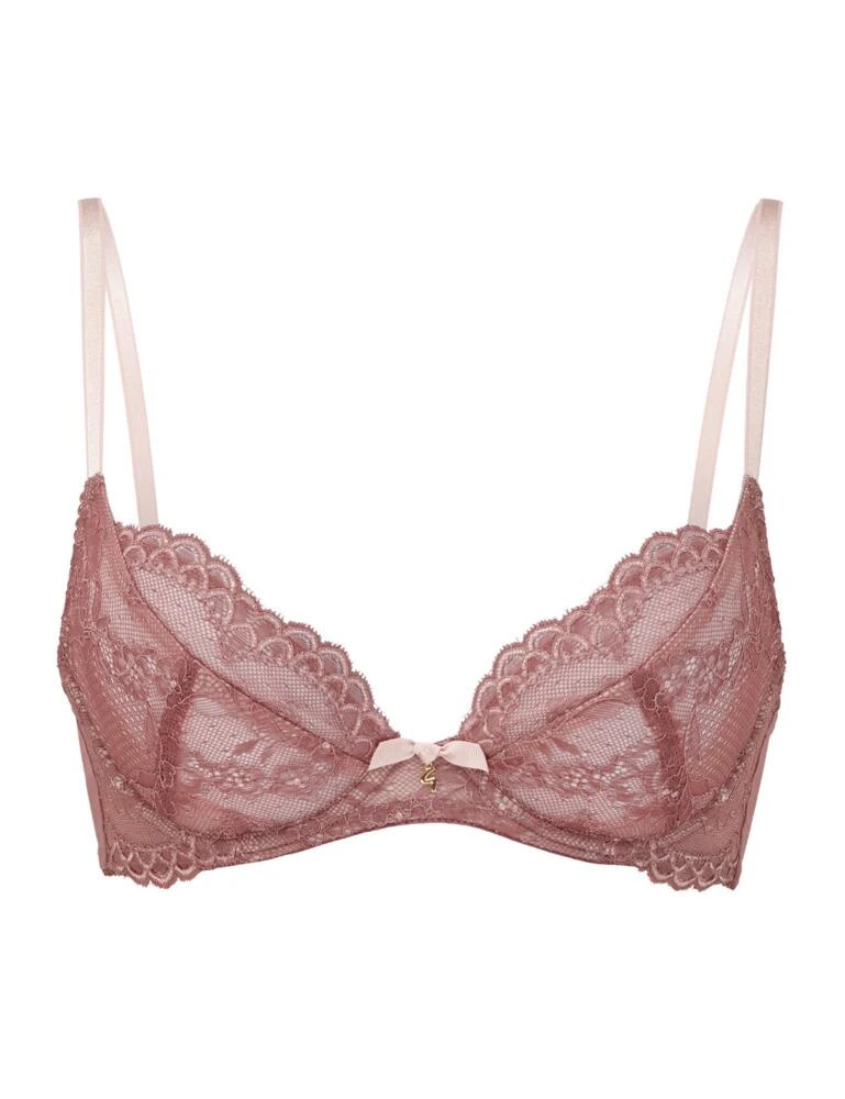 7725 Gossard Superboost Lace Plunge Bra - 7725 Cinder Rose - Image 2
