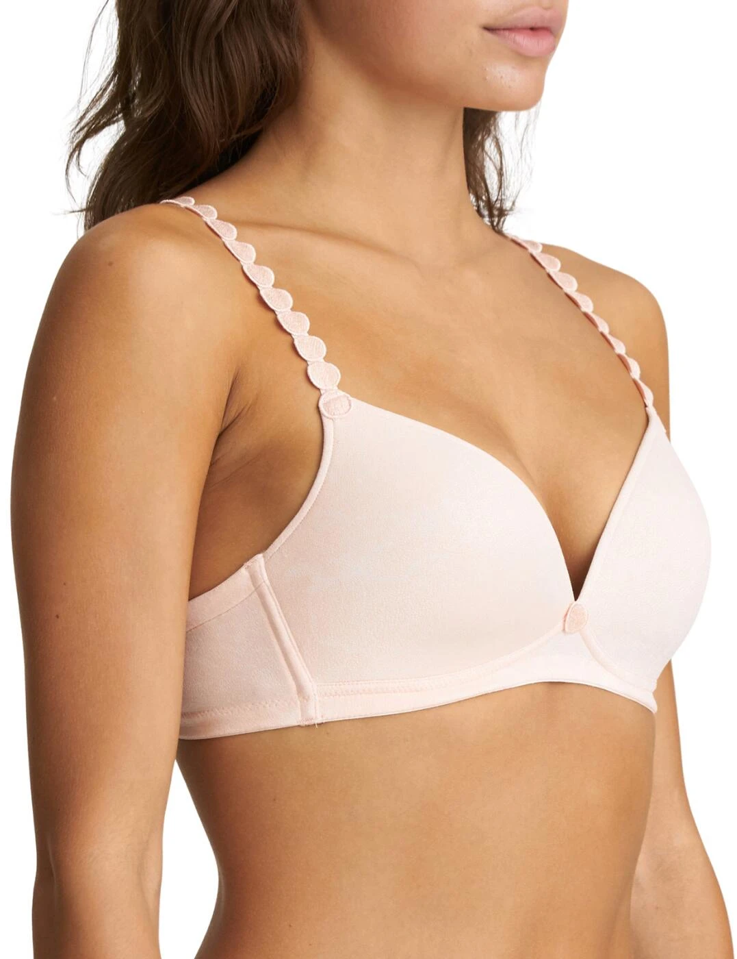 0120824 Marie Jo Tom Padded Bra Wireless - 0120824 Crystal Pink - Image 2