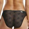 000QF6792E Calvin Klein CK One Logo Mesh Brief - 000QF6792E Black