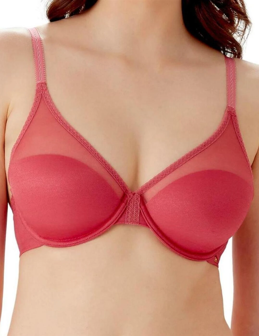 6270 Gossard Glossies High Apex Push-Up Plunge Bra - 6270 Raspberry Sorbet