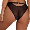 23806 Contradiction By Pour Moi Obsessed High Leg Brief - 23806 Black