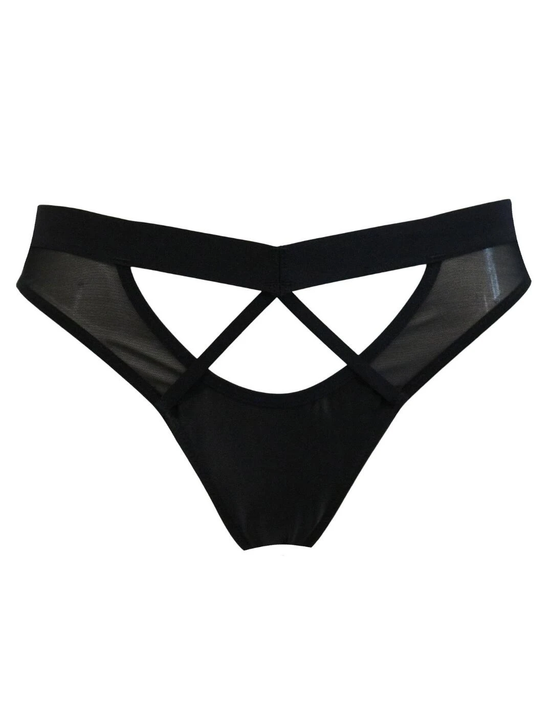 23806 Contradiction By Pour Moi Obsessed High Leg Brief - 23806 Black - Image 2