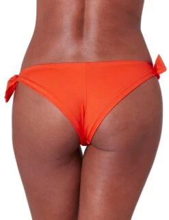 1DCB71 Simone Perele Sophia Mini Tie Bikini Brief - 1DCB71 Amalfi Orange