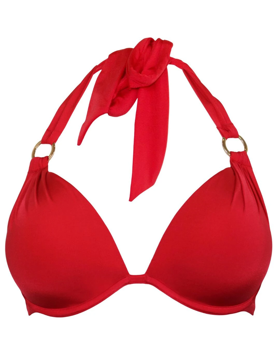 20910 Pour Moi Samoa Boost Padded Underwired Top - 20910 Red - Image 2