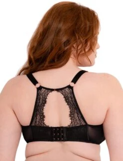 ST011101 Scantilly By Curvy Kate Exposed Plunge Bra - ST011101 Black