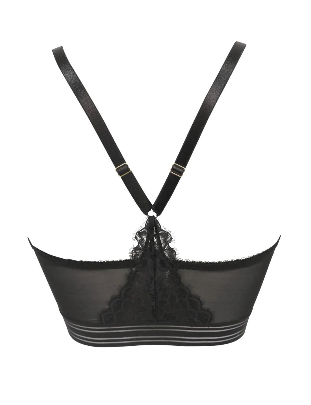 21601 Pour Moi Revolution Front Fastening Bralette Bra - 21601 Black - Image 3