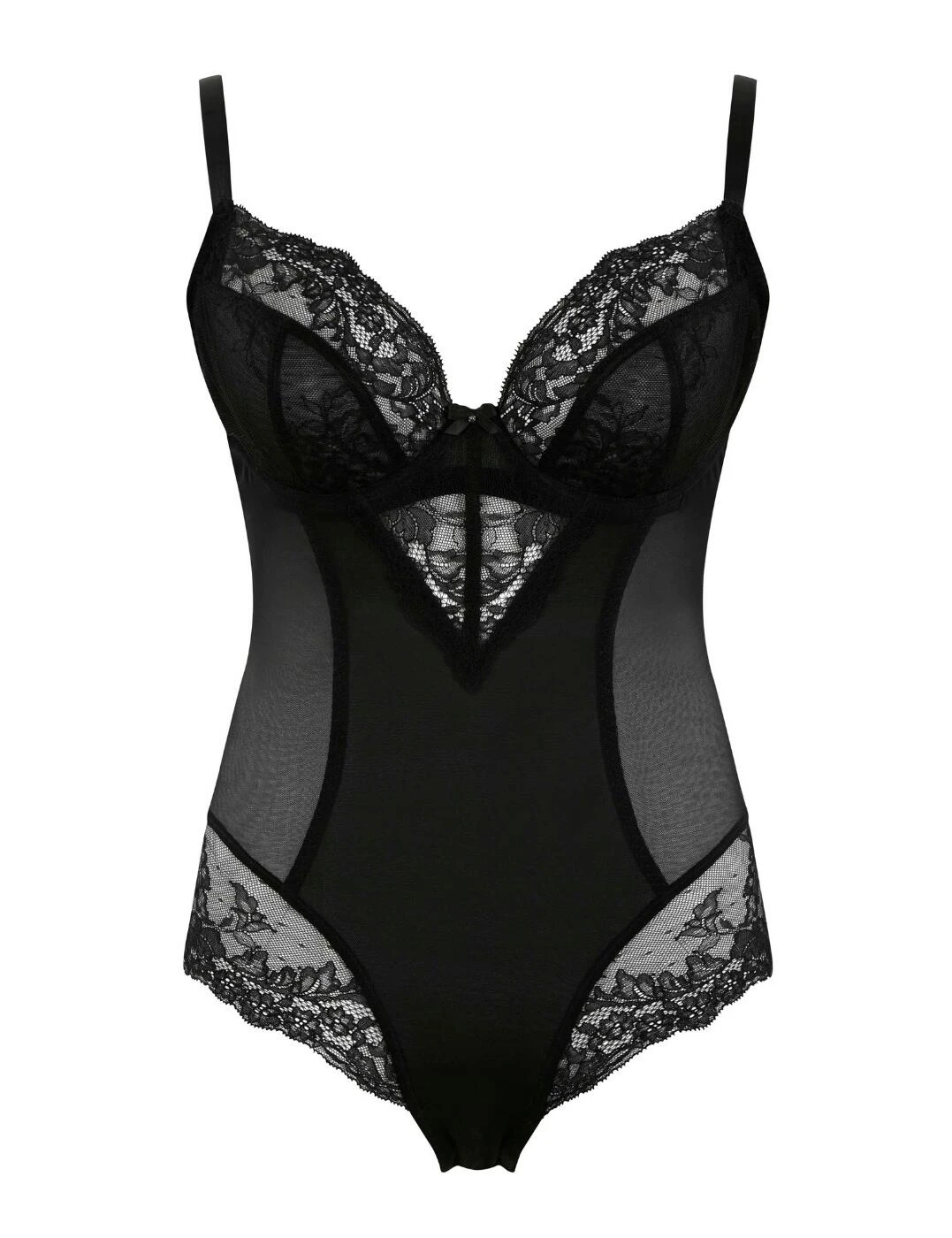 9398 Panache Ana Bodysuit - 9398 Black - Image 2