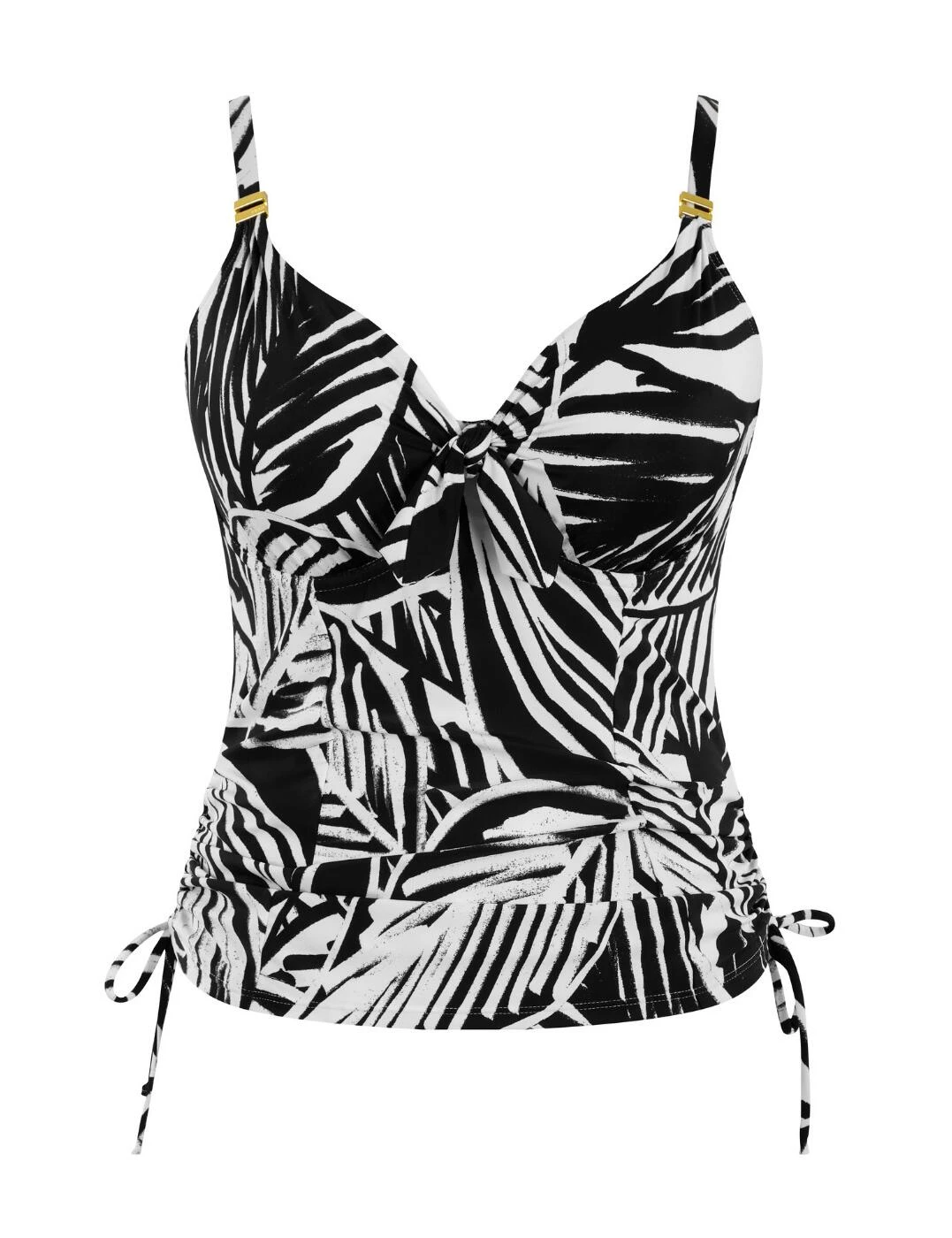 SW1531 Panache Seychelles Tankini Top - SW1531 Monochrome Print - Image 2