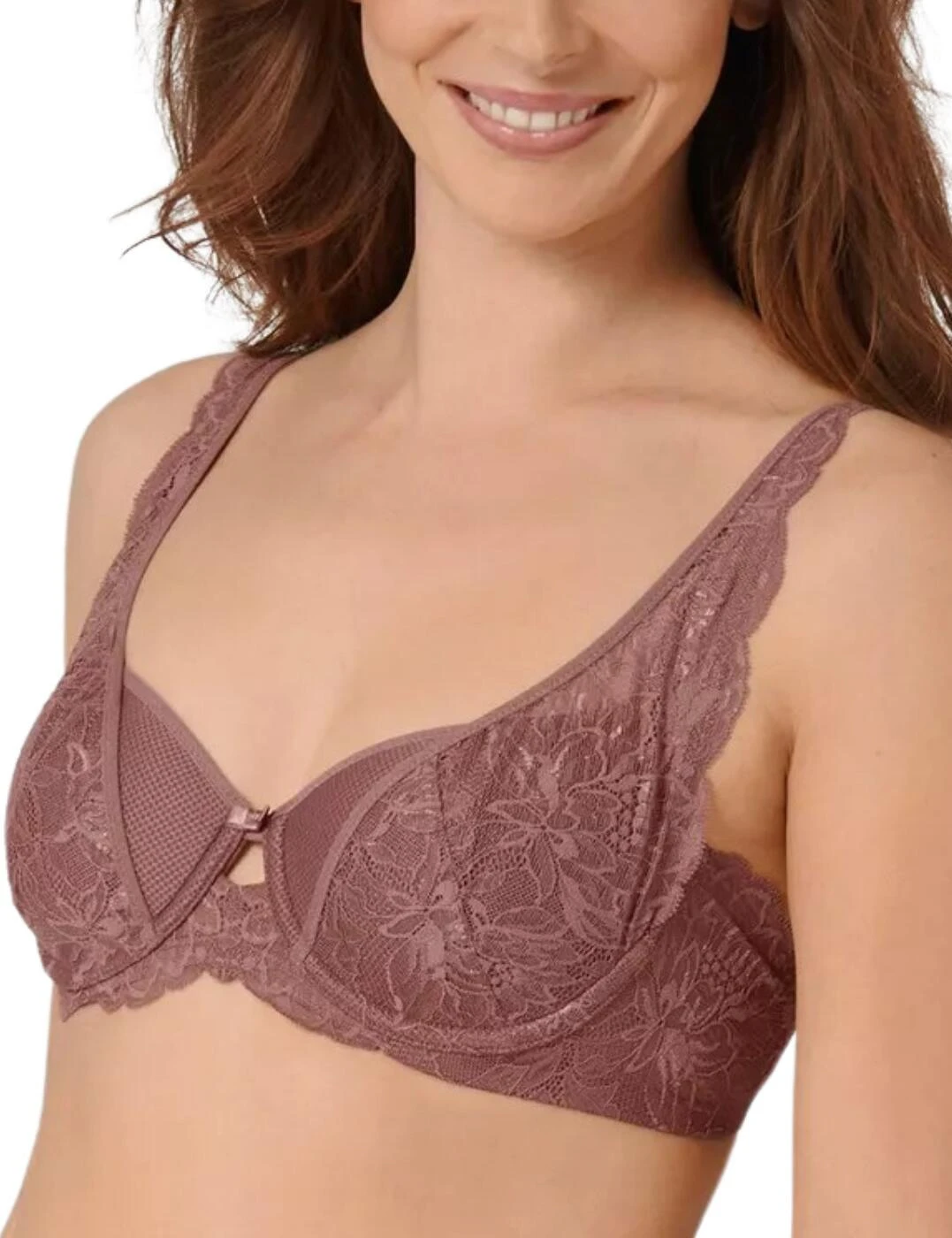 10207953 Triumph Amourette Charm Padded Bra - 10207953 Rose Brown - Image 4