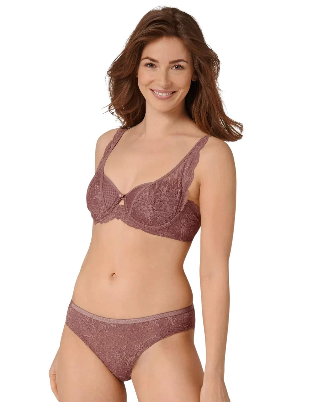 10207953 Triumph Amourette Charm Padded Bra - 10207953 Rose Brown - Image 6