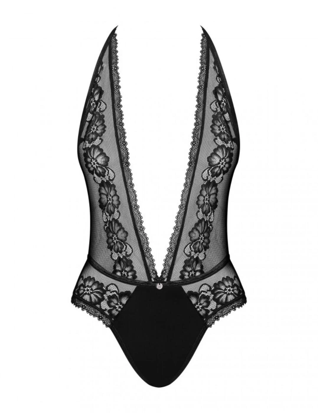 Obsessive Canndis Teddy Bodysuit - Black - Image 2