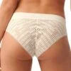 10205265 Sloggi S Seven High Leg Brief - 10205265 Ecru White