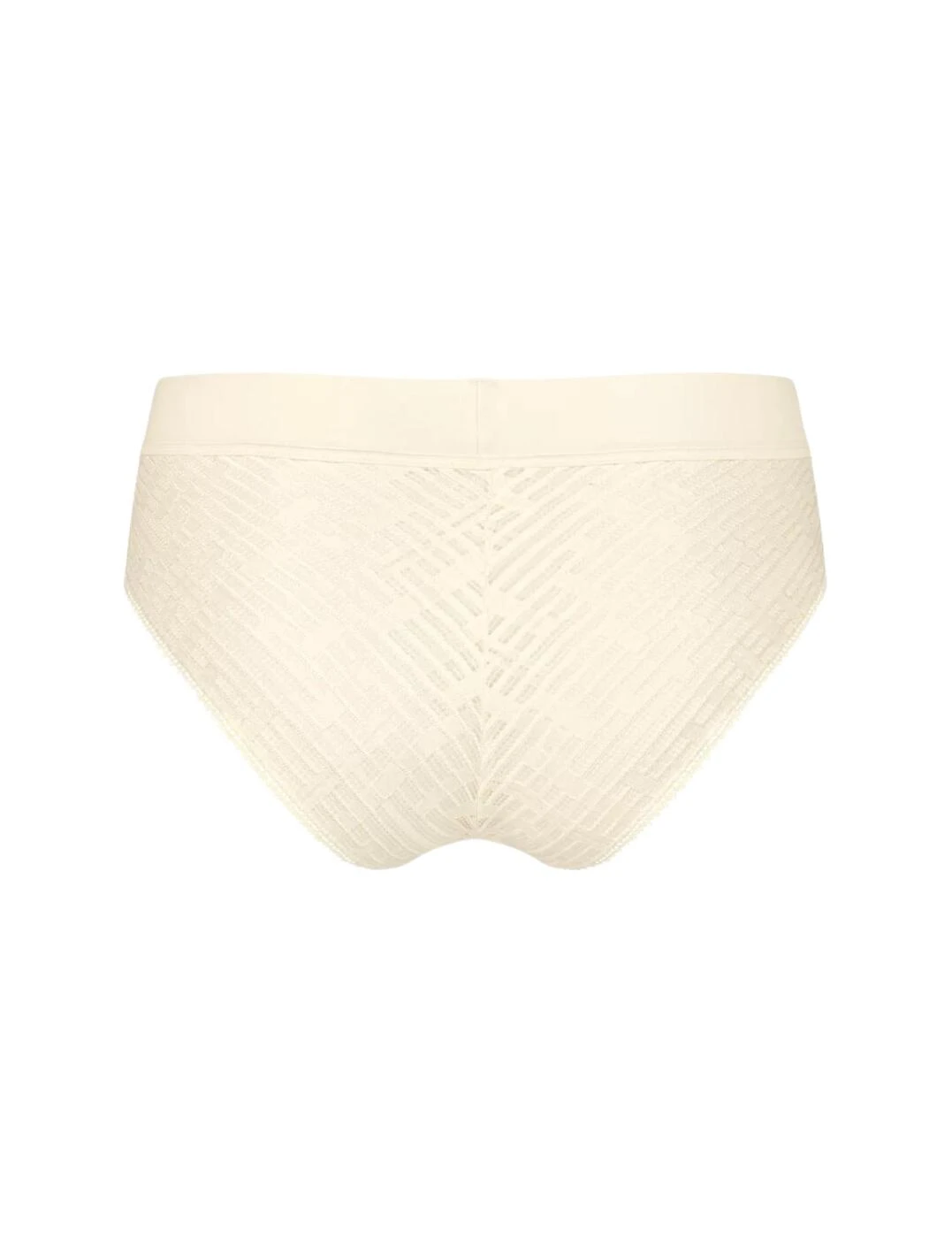 10205265 Sloggi S Seven High Leg Brief - 10205265 Ecru White - Image 3