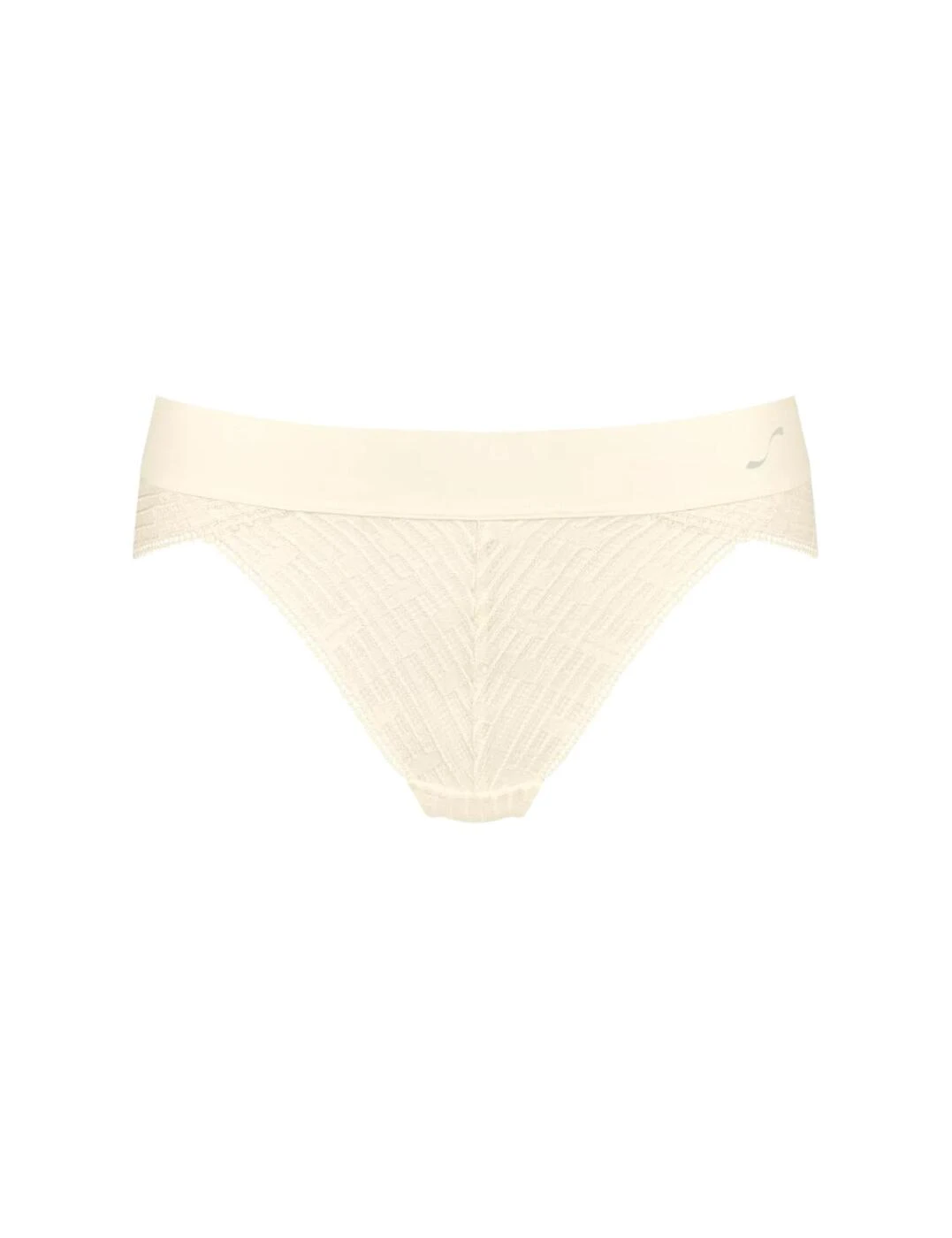10205265 Sloggi S Seven High Leg Brief - 10205265 Ecru White - Image 2