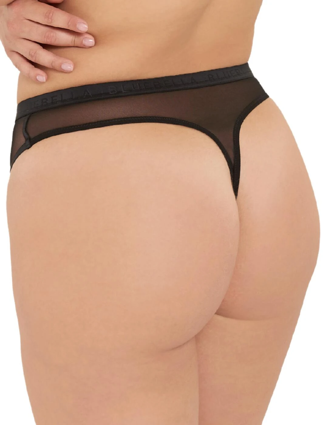 41554 Bluebella Nola High-Waist Thong - 41554 Black
