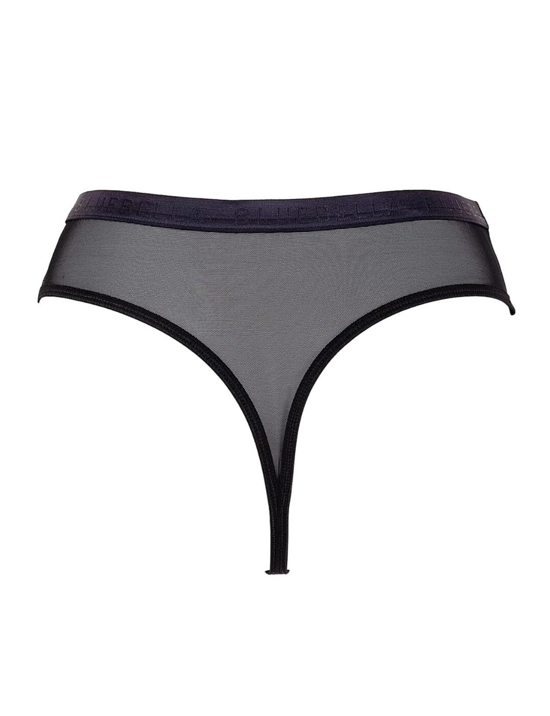 41554 Bluebella Nola High-Waist Thong - 41554 Black - Image 4