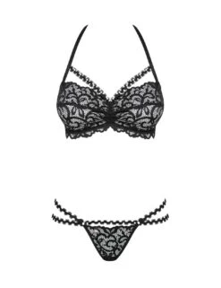 Obsessive Joylace Bra And Brief Set - Black