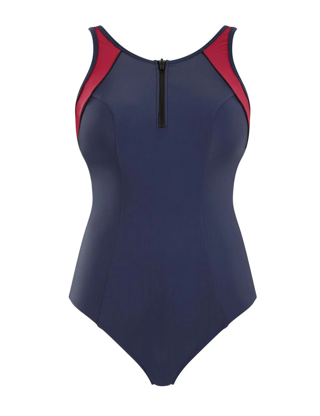 SW1600 Panache Limitless Balcony Swimsuit - SW1600 Navy/Orchid - Image 2