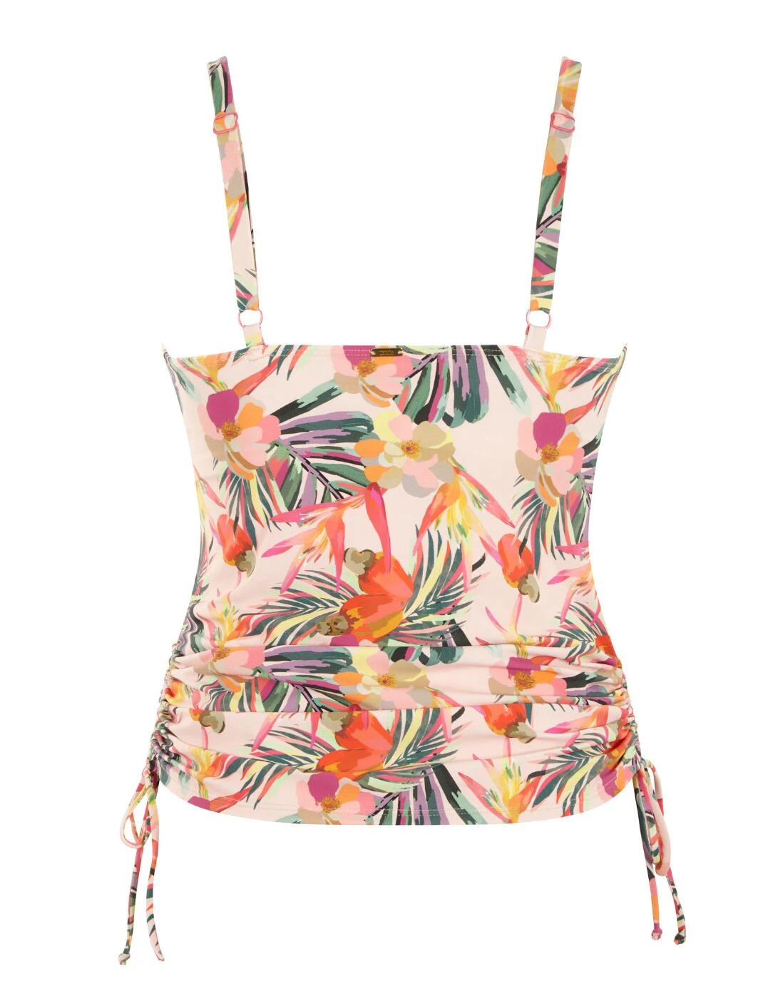 SW1631 Panache Paradise Balcony Tankini Top - SW1631 Pink Tropical - Image 3
