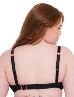 ST028118 Scantilly By Curvy Kate Embrace Deep Plunge Bra - ST028118 Black