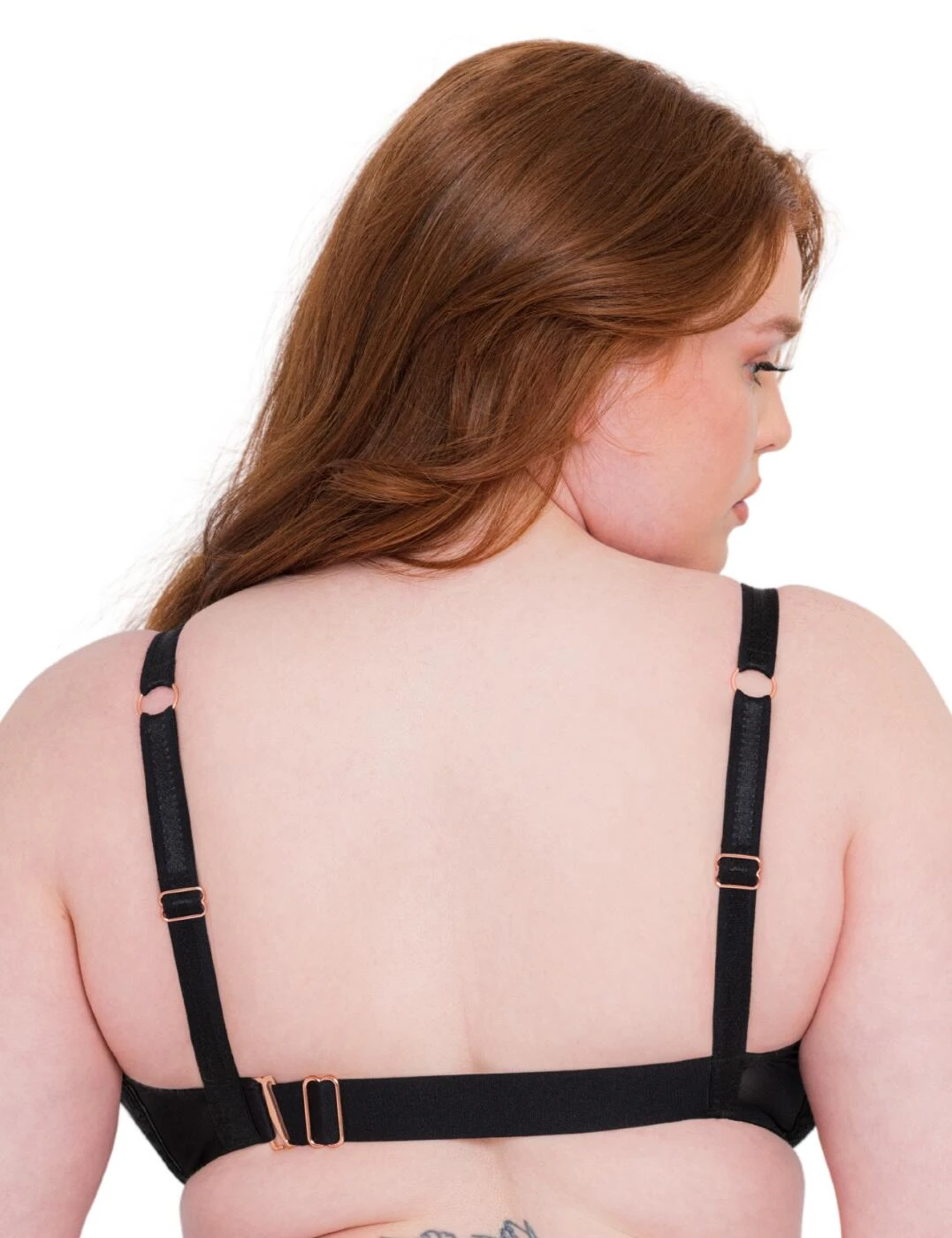 ST028118 Scantilly By Curvy Kate Embrace Deep Plunge Bra - ST028118 Black