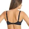 4054 Freya Macrame Balcony Bikini Top - 4054 Black