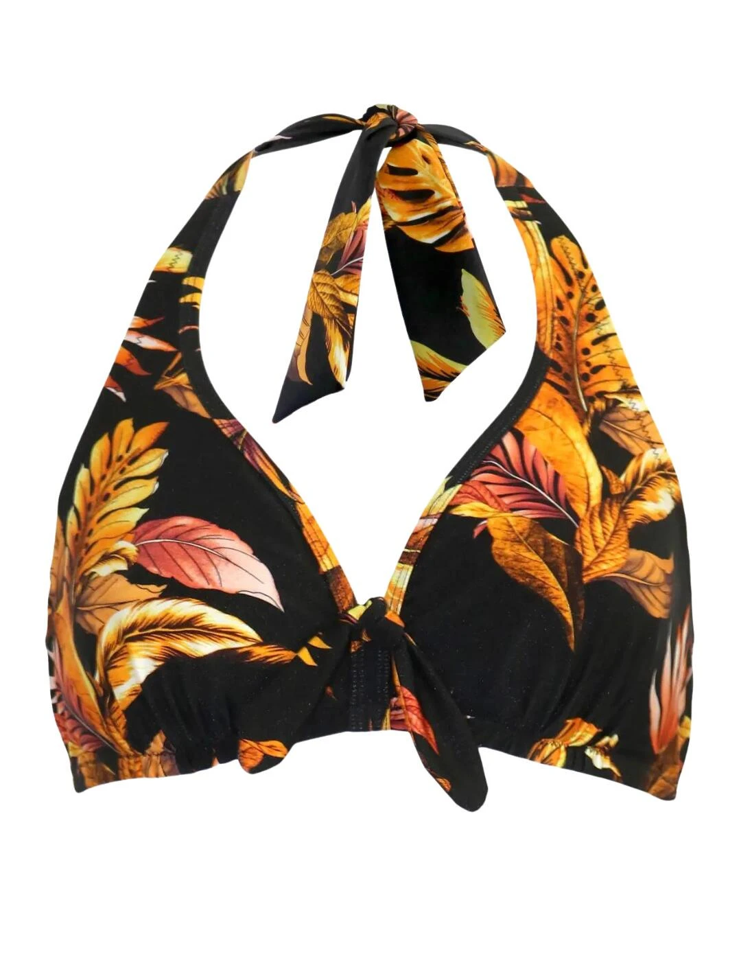 17502 Pour Moi Paradiso Halterneck Bikini Top - 17502 Black