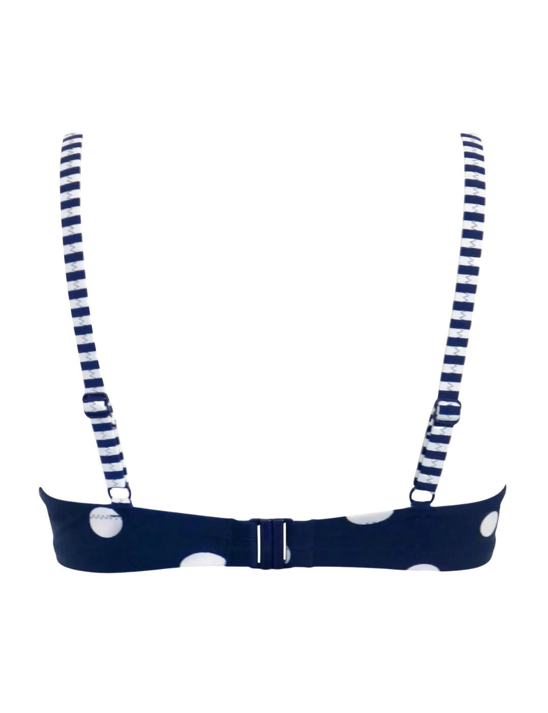 28202 Pour Moi Beach House Bikini Top - 28202 Navy/White/Aqua - Image 3