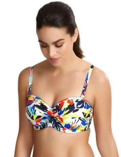 SW1403 Panache Anya Riva Bandeau Bikini Top - SW1403 Floral Print