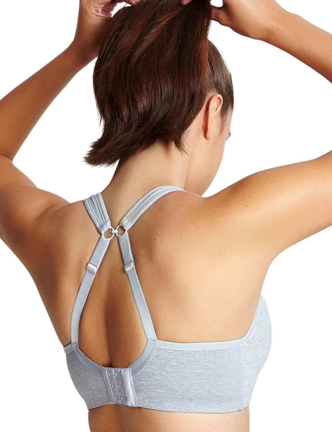 5021A Panache Underwired Ultimate Sports Bra - 5021 Grey Marl - Image 2