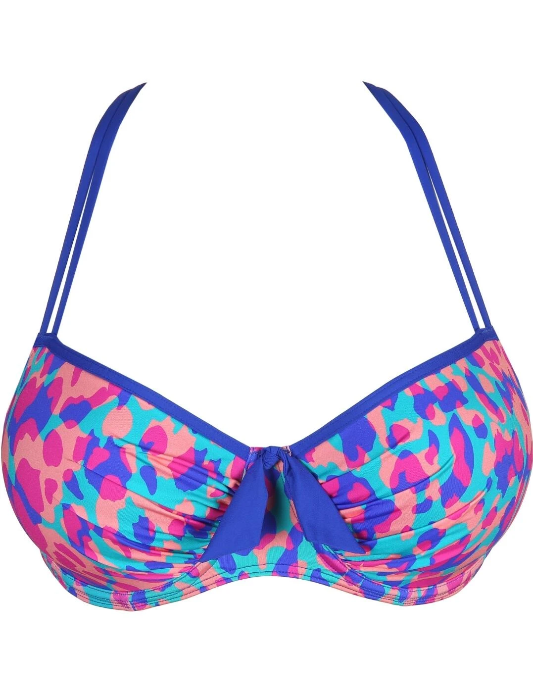 4010616 Prima Donna Swim Karpen Padded Balcony Bikini Top - 4010616 Electric Blue - Image 5